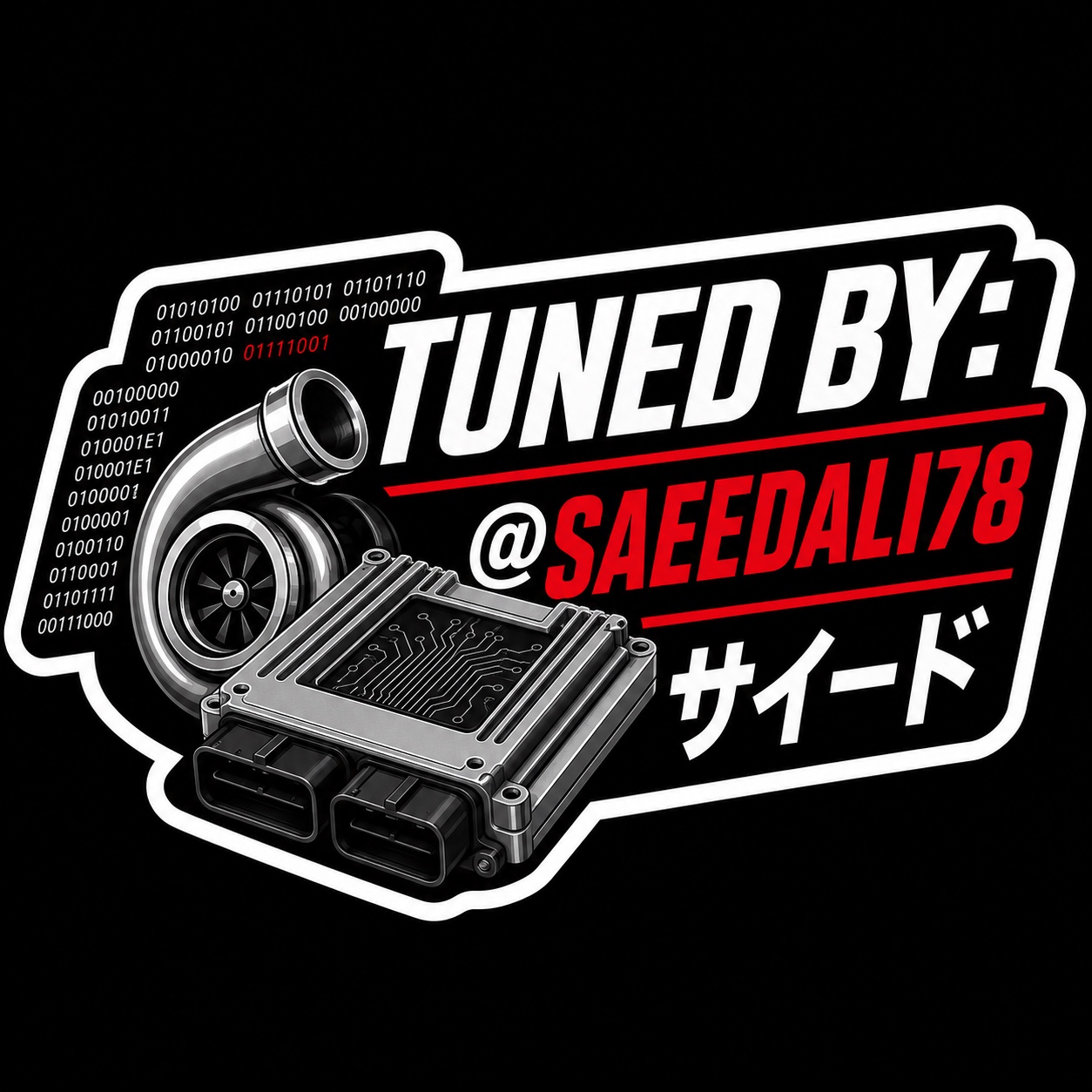 Turbo & ECU — Tuned by SaeedAli78